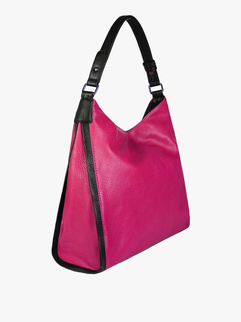 Borsa a spalla da donna - fucsia