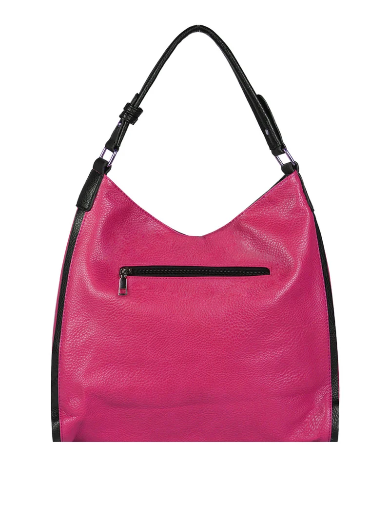 Borsa a spalla da donna - fucsia