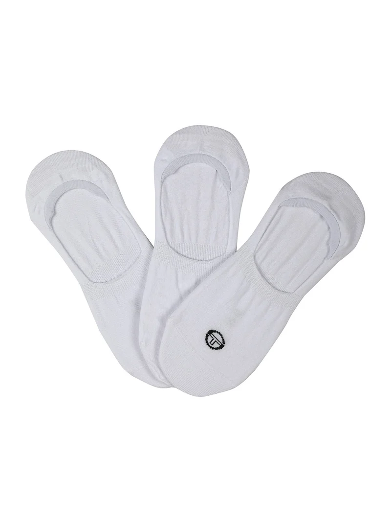 3 Paia di fantasmini uomo - bianco