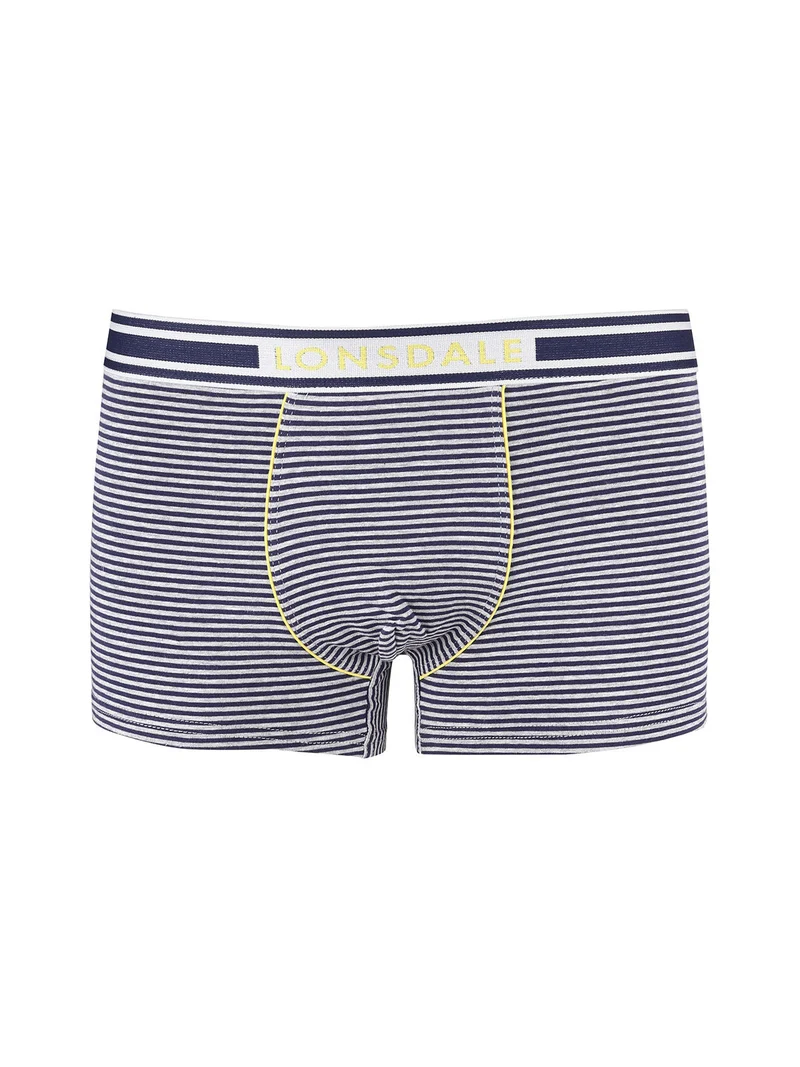 Boxer da uomo rigati - blu scuro