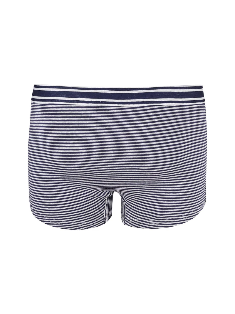 Boxer da uomo rigati - blu scuro
