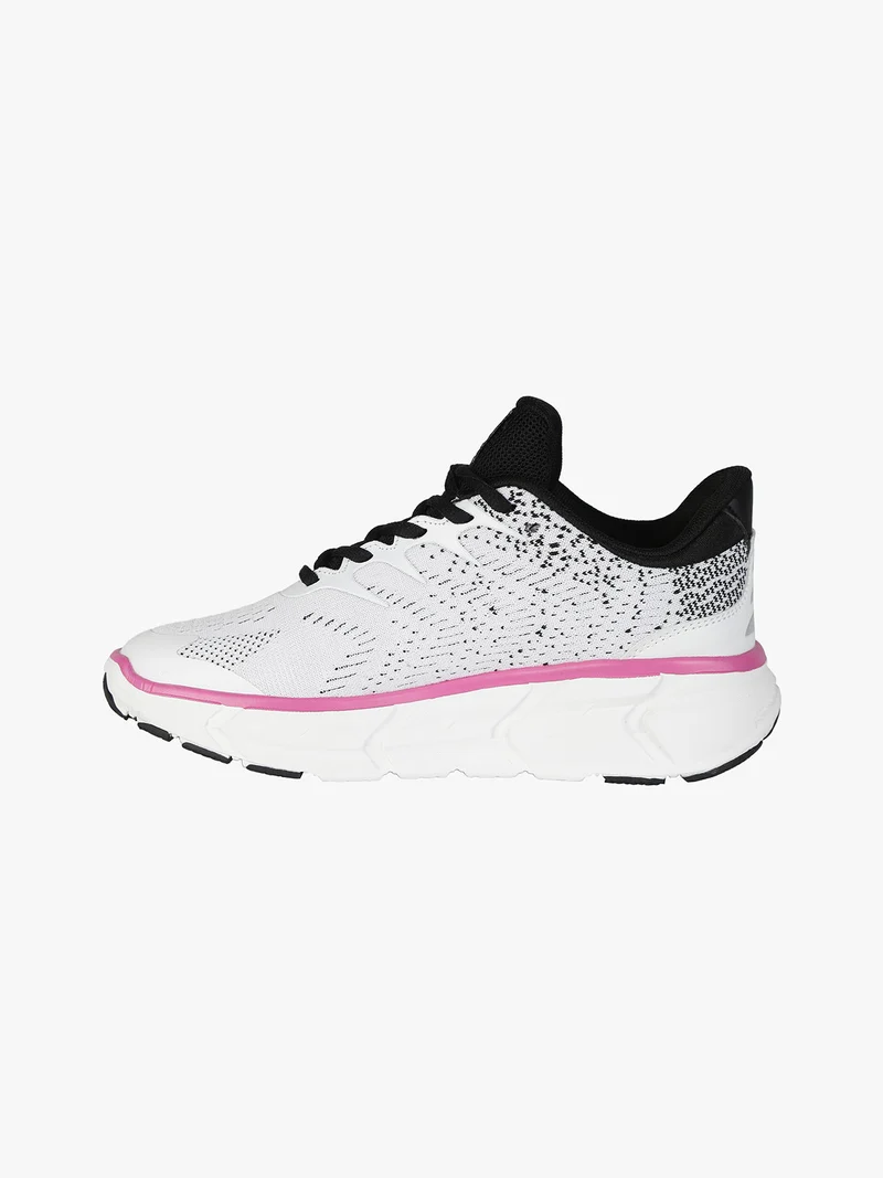 Sneakers donna sportive in tessuto - bianco
