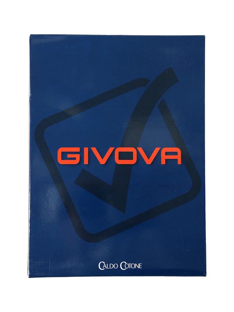 Pigiama uomo in misto cotone interlock con logo - blu scuro