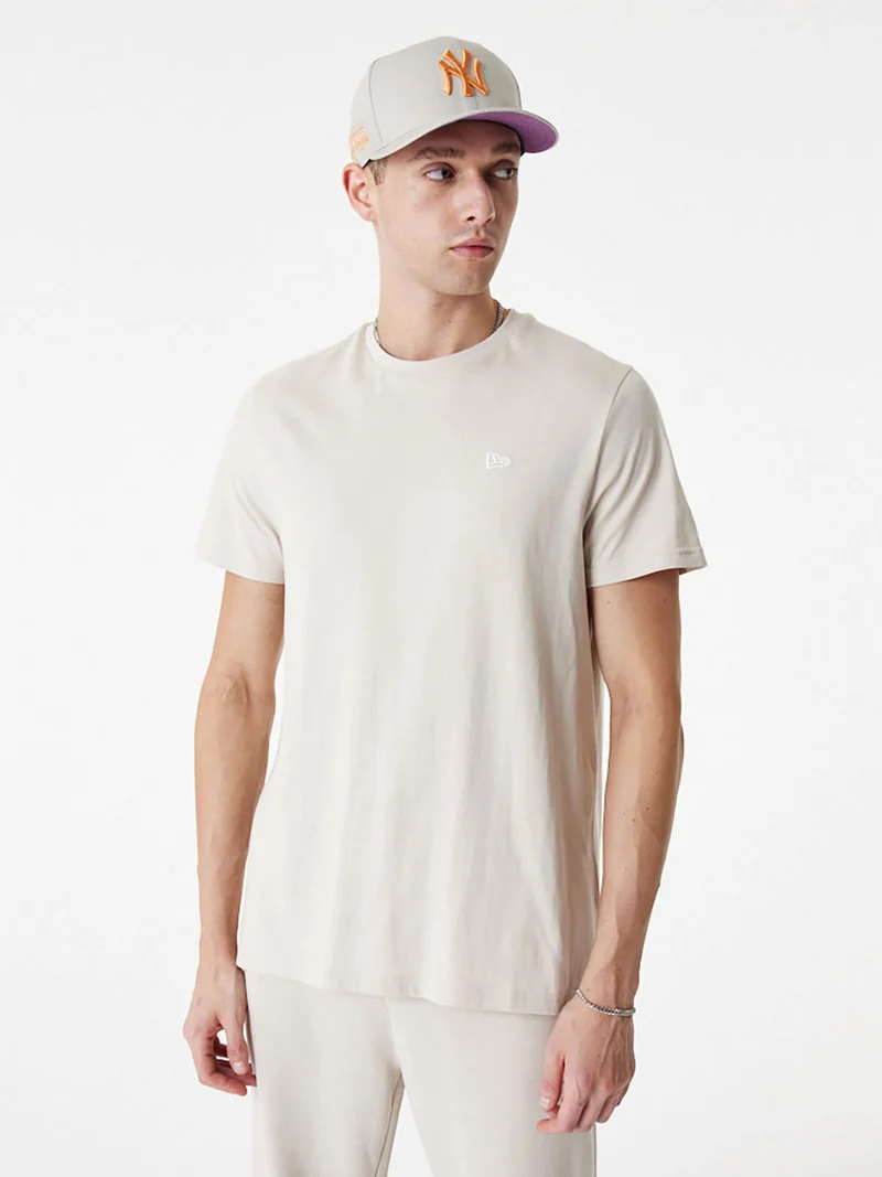 T-shirt manica corta unisex - beige