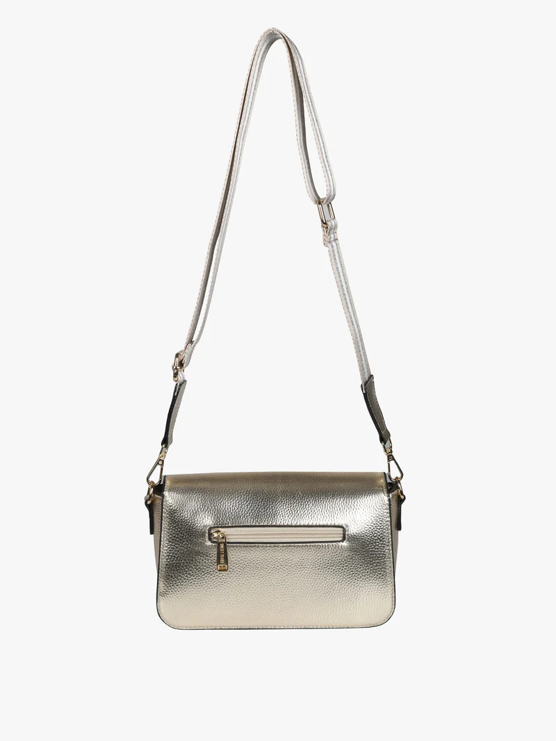 Borsa mini a tracolla da donna - oro