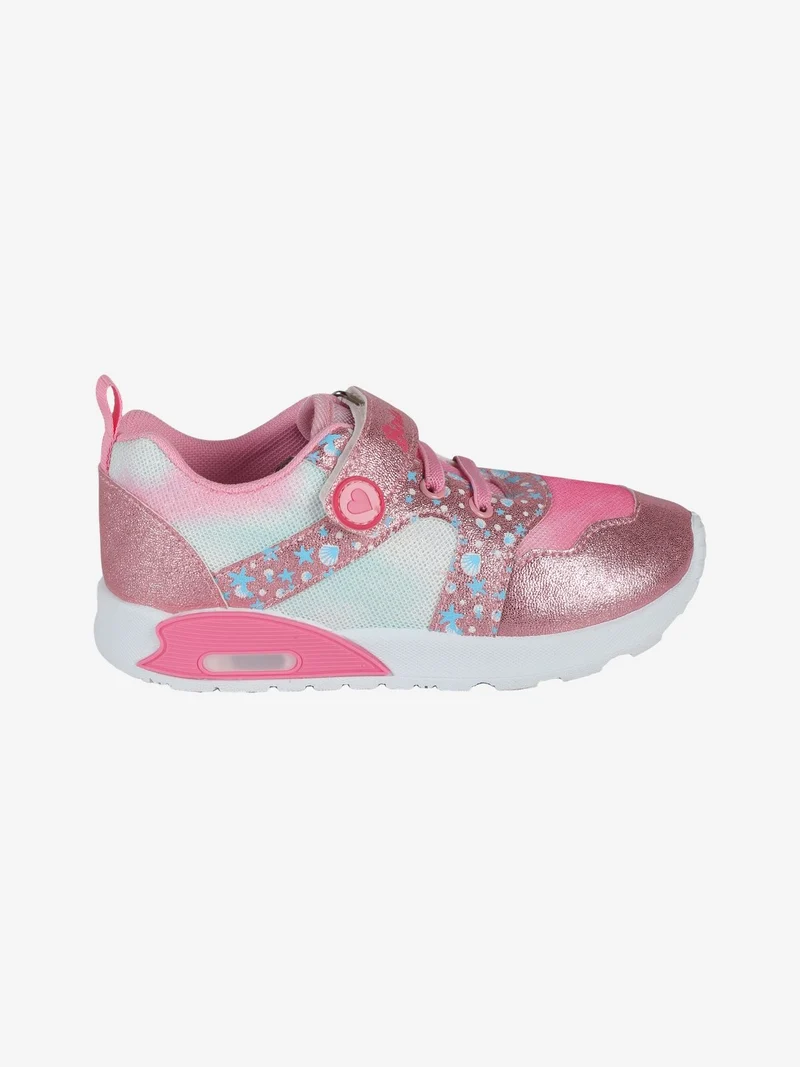 Sneakers da ragazza con strappo - rosa