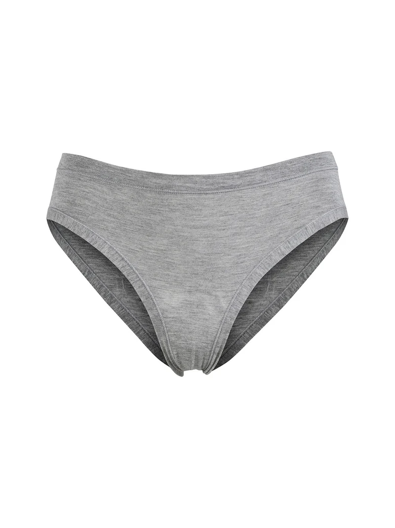 6005 Slip donna in modal - grigio