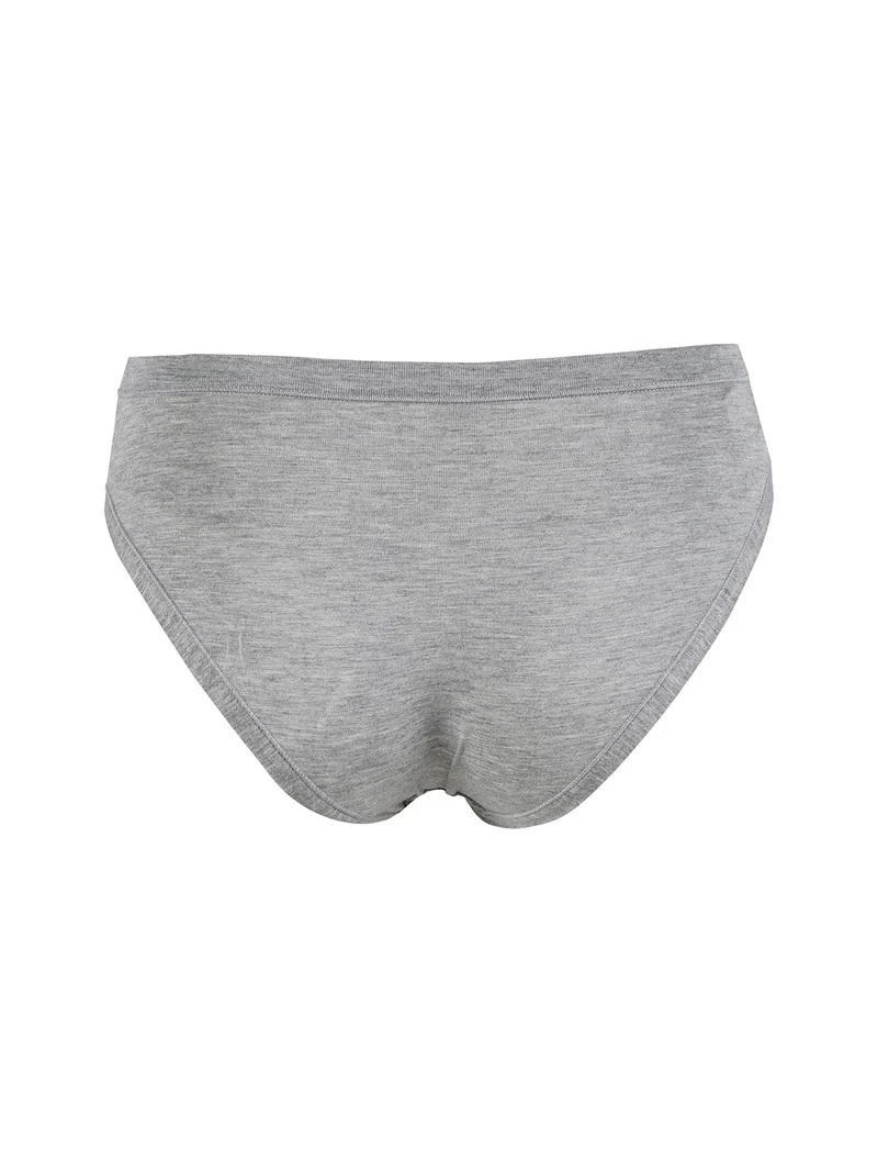 6005 Slip donna in modal - grigio