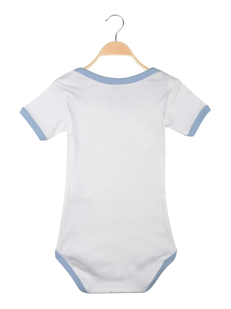 Body manica corta neonato - blu