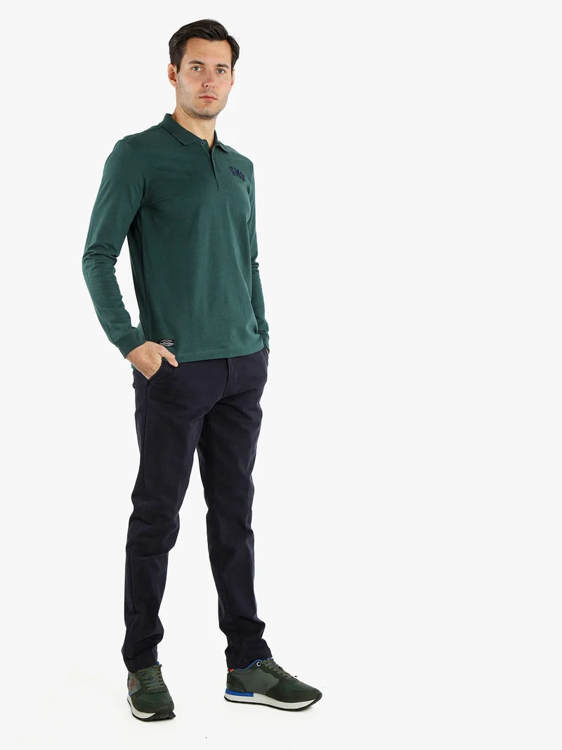 Pantaloni da uomo comfort fit - blu scuro
