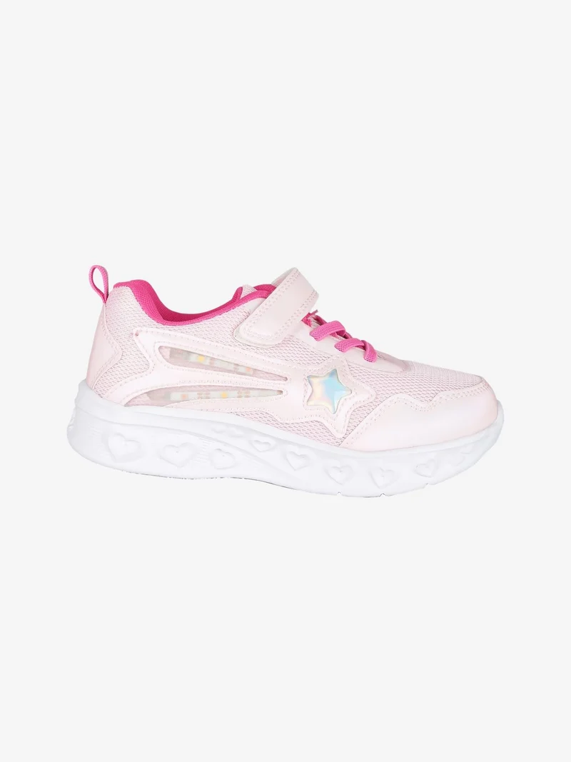 Sneakers da bambina con luci - rosa