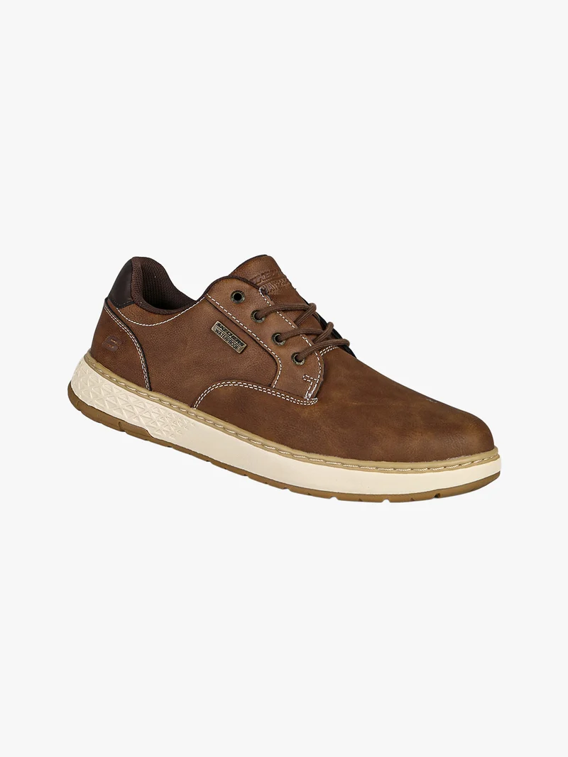 Garlan - Pryor Sneakers uomo in pelle waterproof - marrone