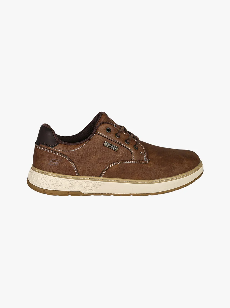 Garlan - Pryor Sneakers uomo in pelle waterproof - marrone