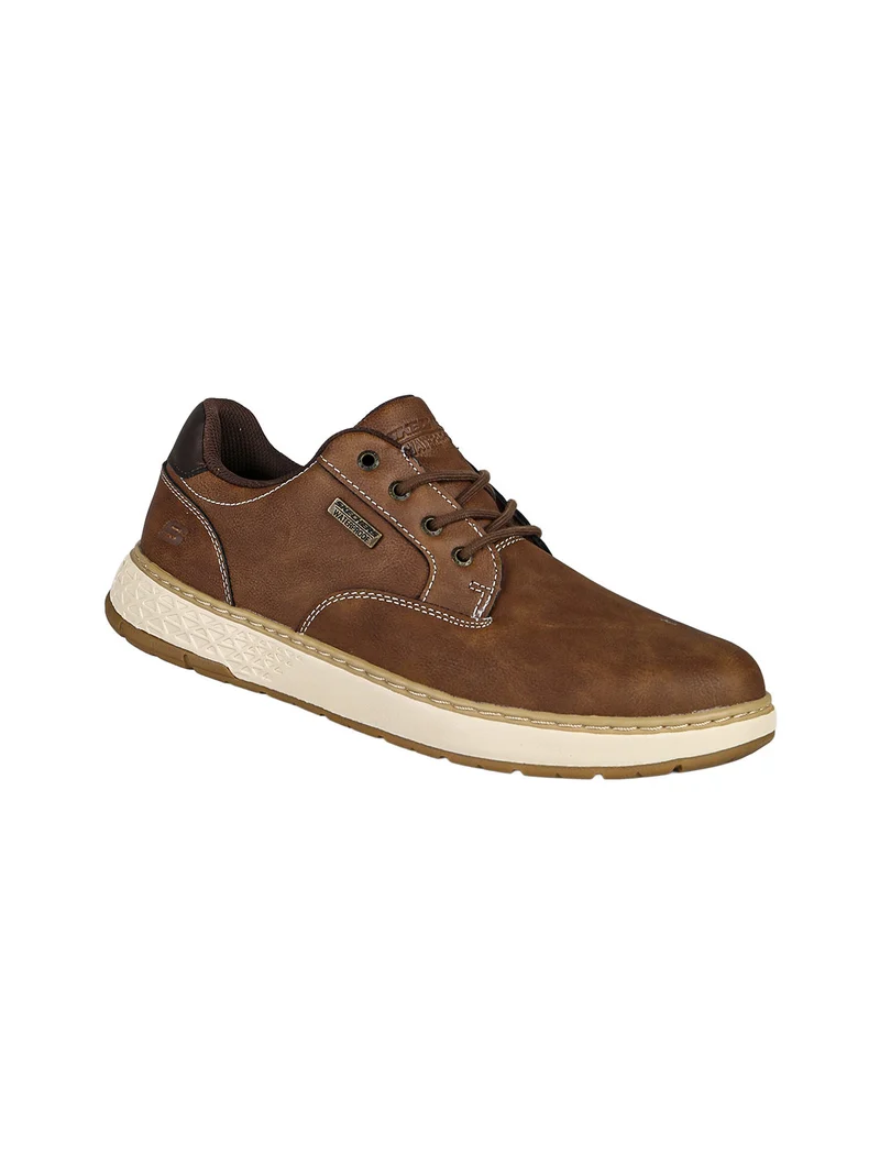 Garlan - Pryor Sneakers uomo in pelle waterproof - marrone
