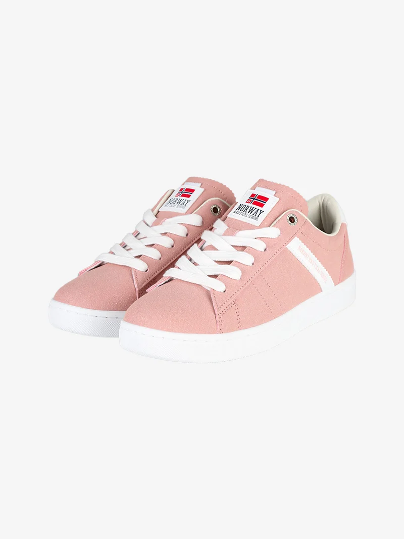 Sneakers basse da donna - rosa