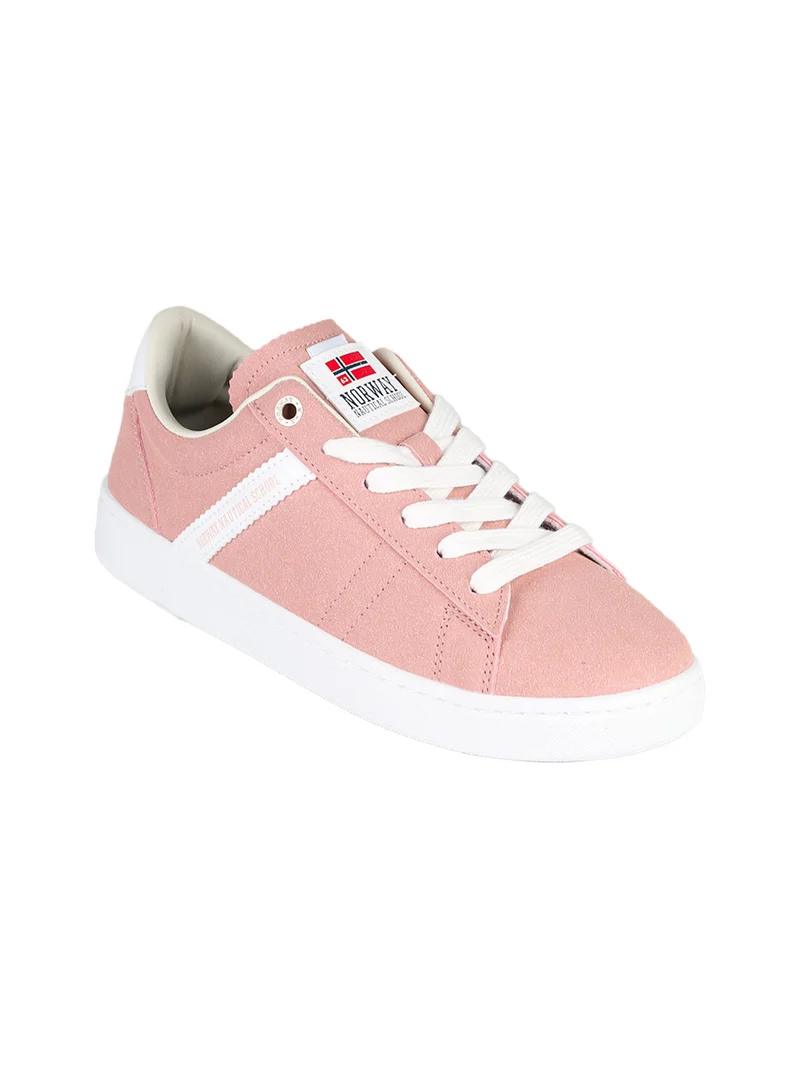 Sneakers basse da donna - rosa