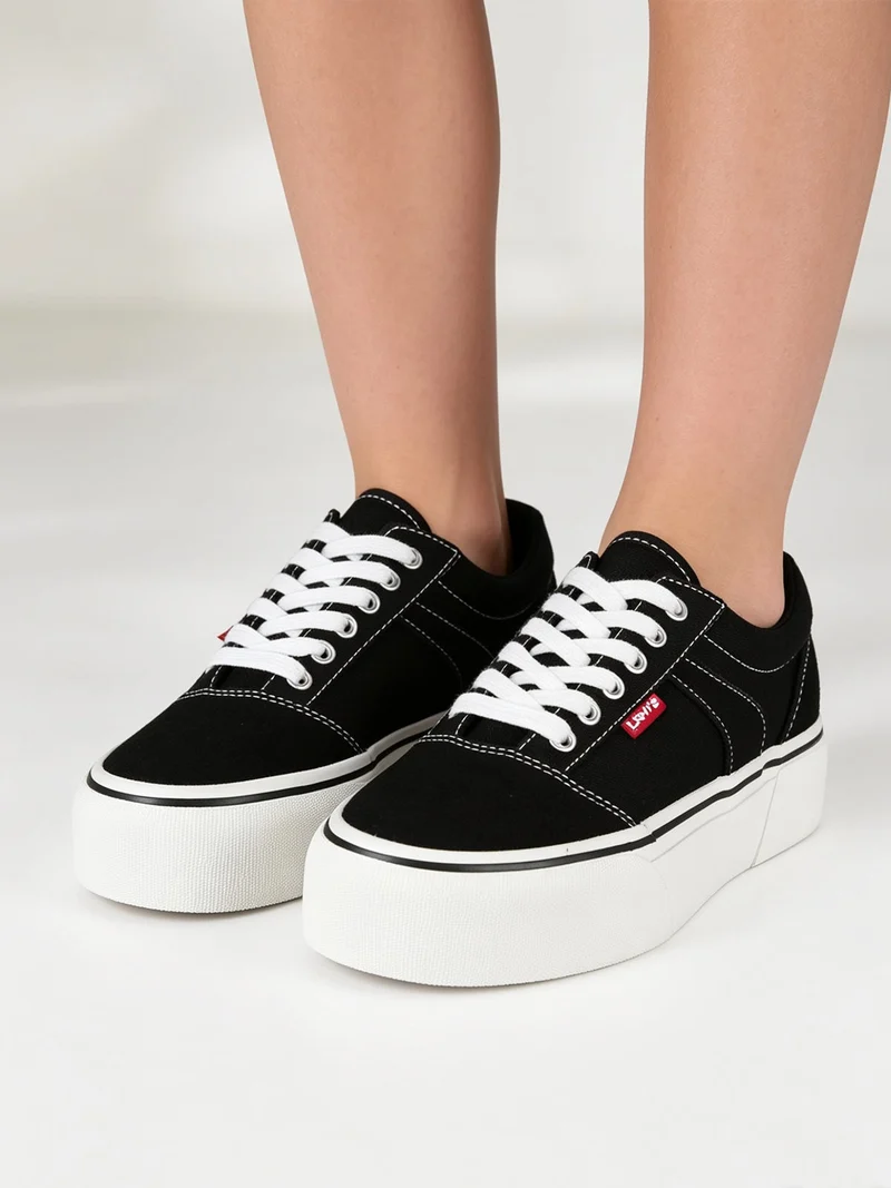 High Philadelphia VNYC0006T Sneakers in tesssuto con platform - nero