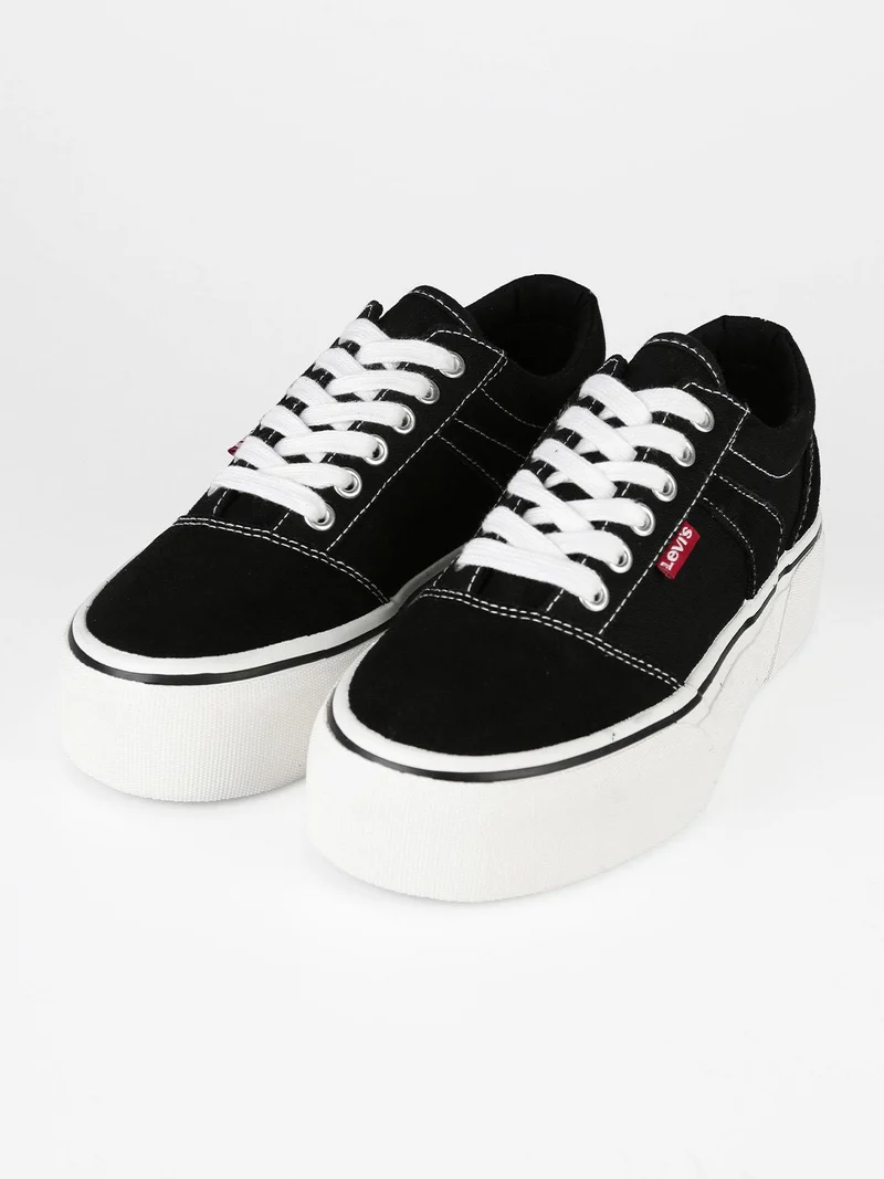 High Philadelphia VNYC0006T Sneakers in tesssuto con platform - nero