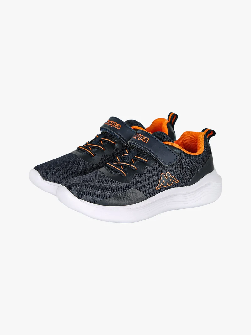 LOGO KOFY Sneakers sportive da ragazzo in mesh con chiusura a strappo - blu scuro