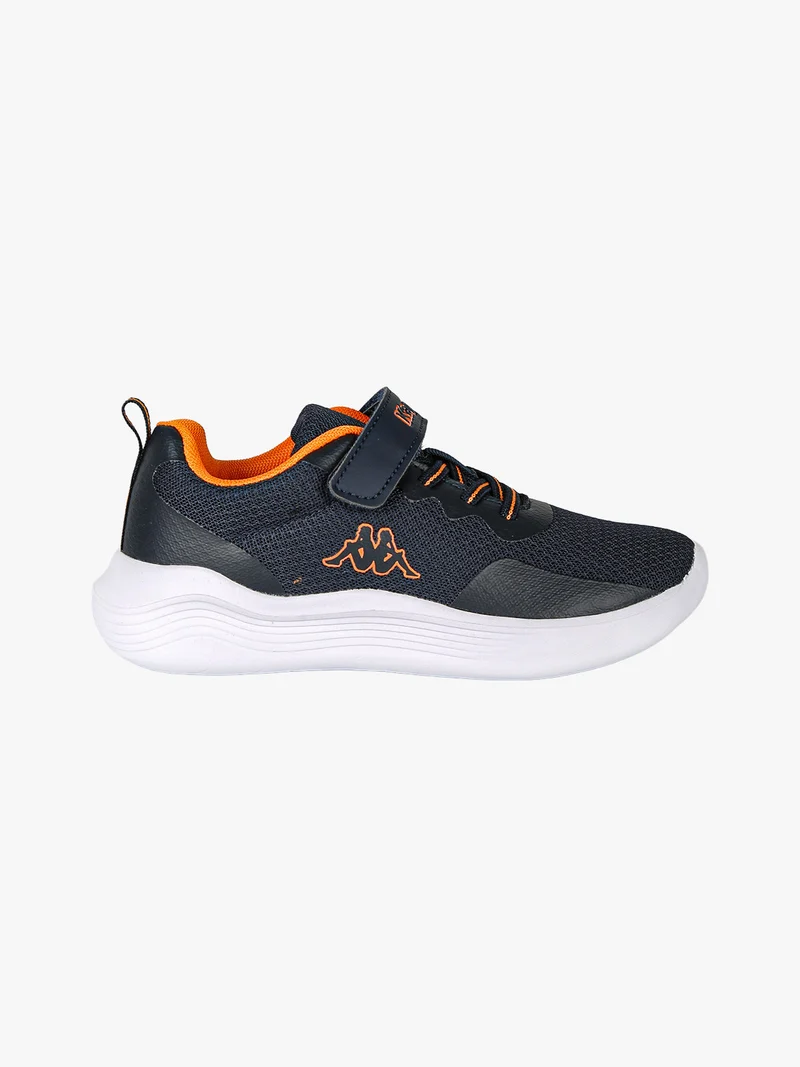 LOGO KOFY Sneakers sportive da ragazzo in mesh con chiusura a strappo - blu scuro