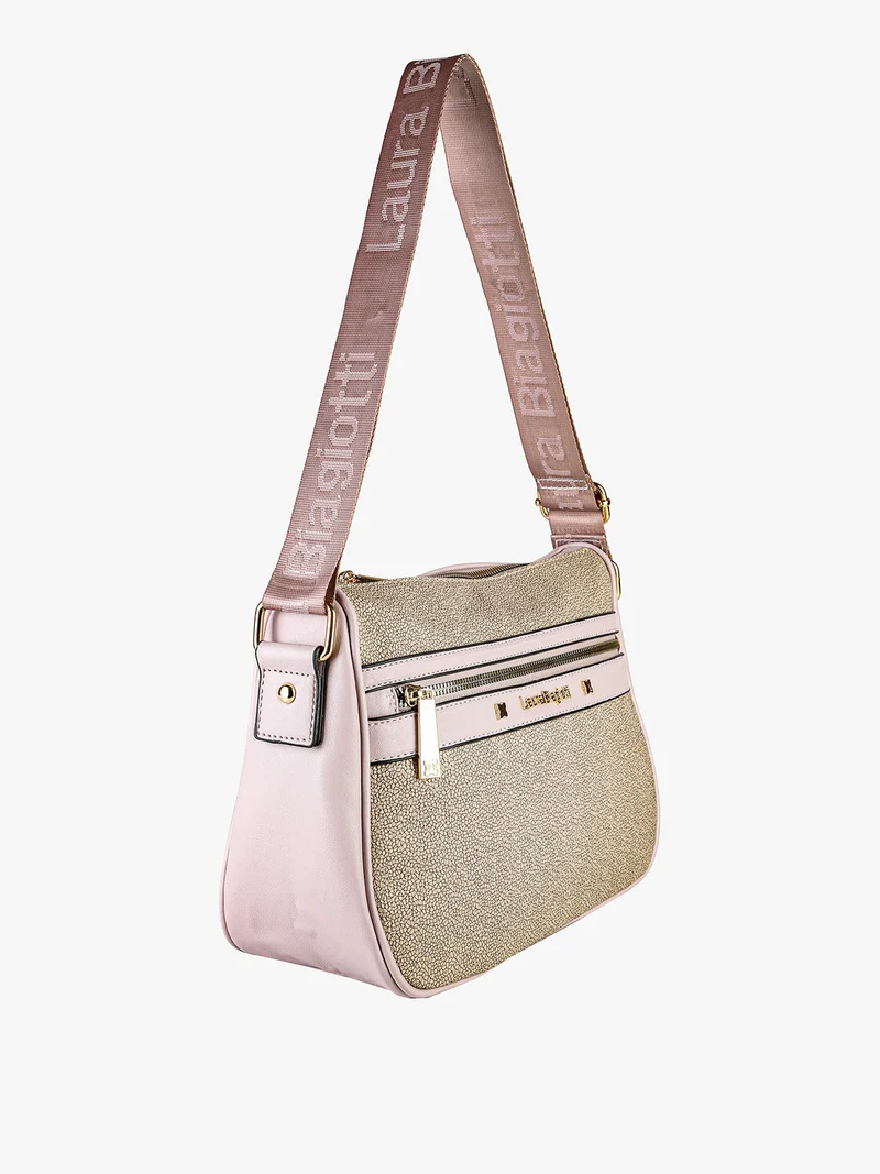 Borsa donna a tracolla - cipria