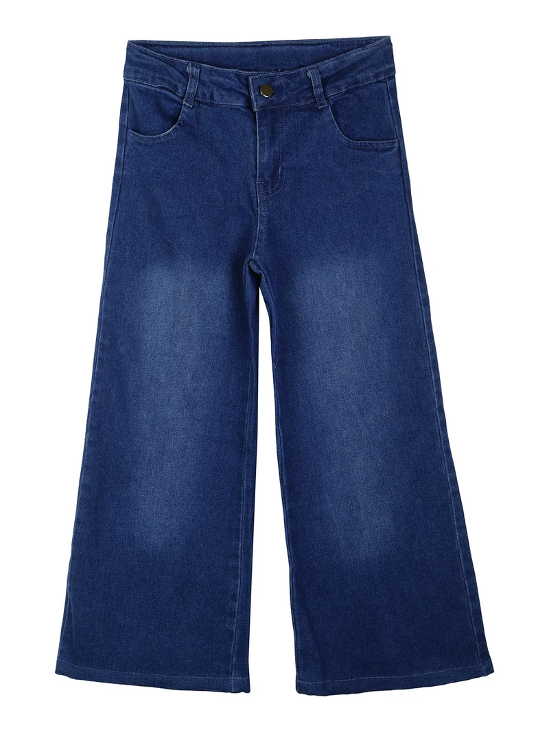 Jeans da bambina a zampa - jeans
