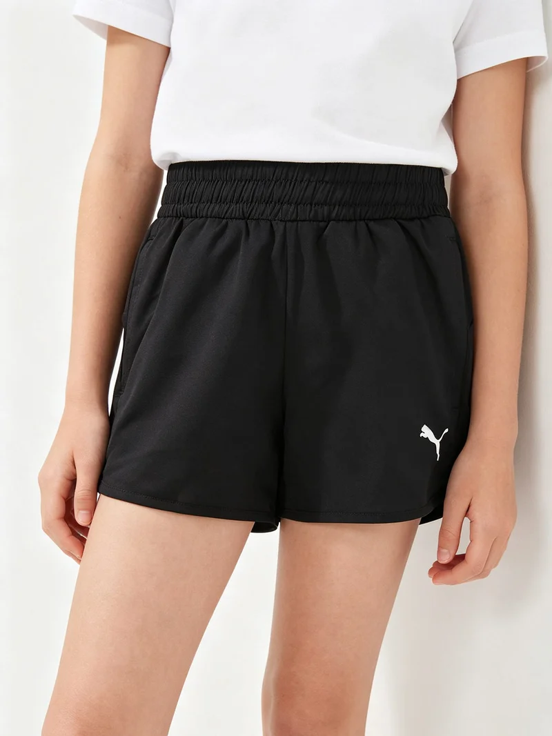 Shorts sportivi da ragazza - nero