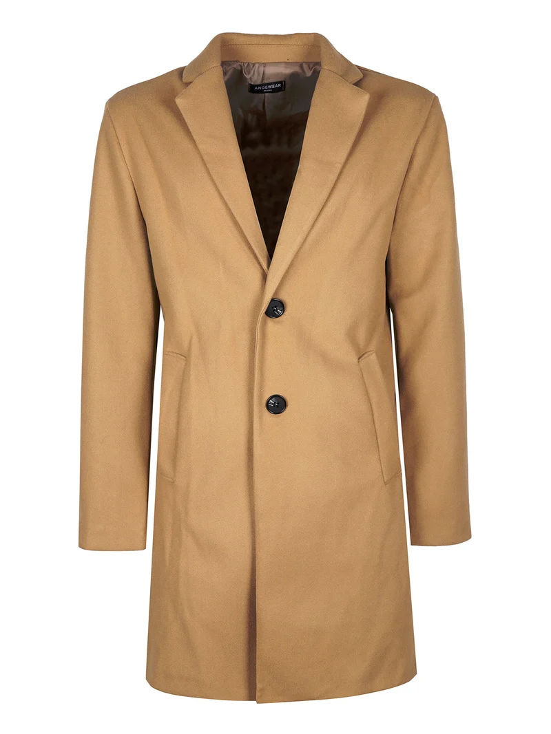 Cappotto da uomo classico - khaki