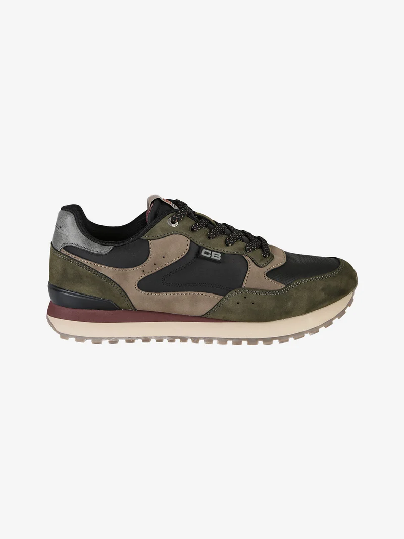 Sneakers uomo stringate - verde