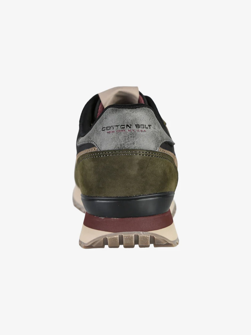 Sneakers uomo stringate - verde