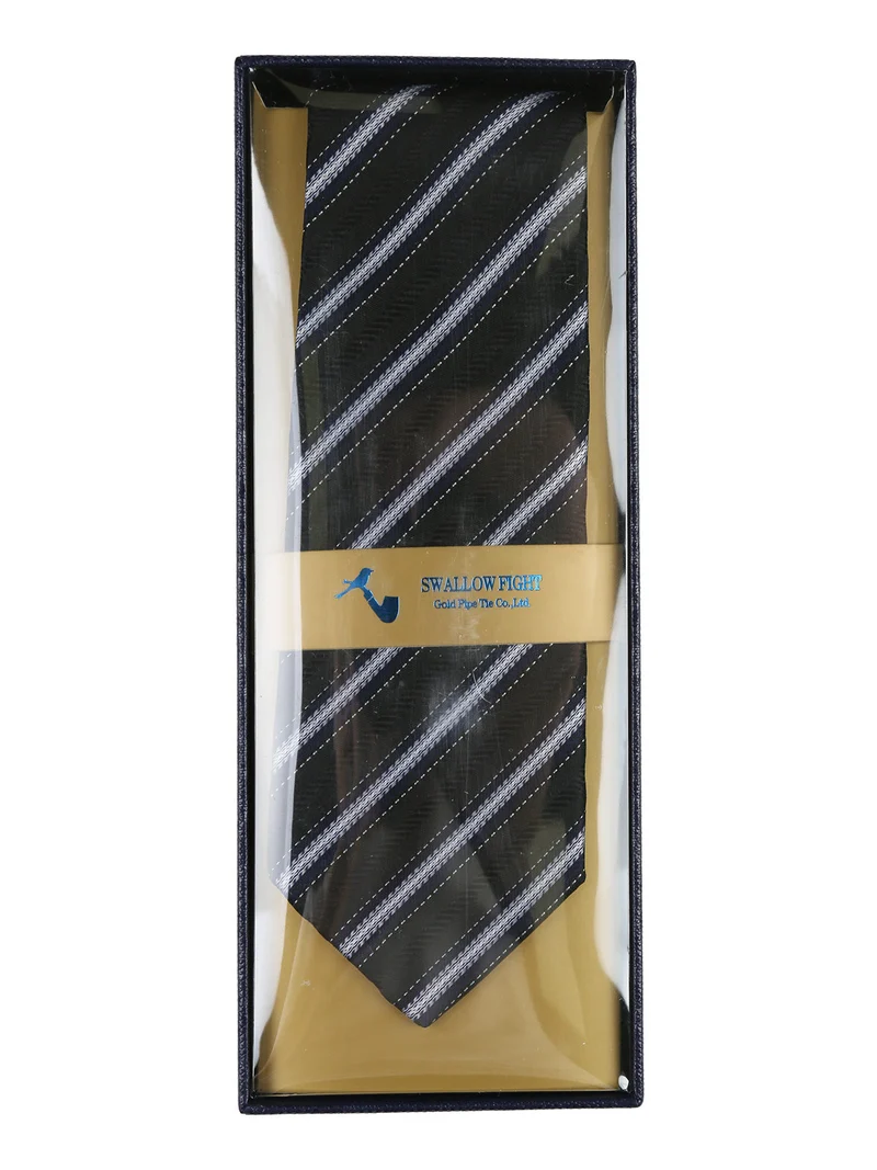 Cravatta classica da uomo con stampe - multicolore