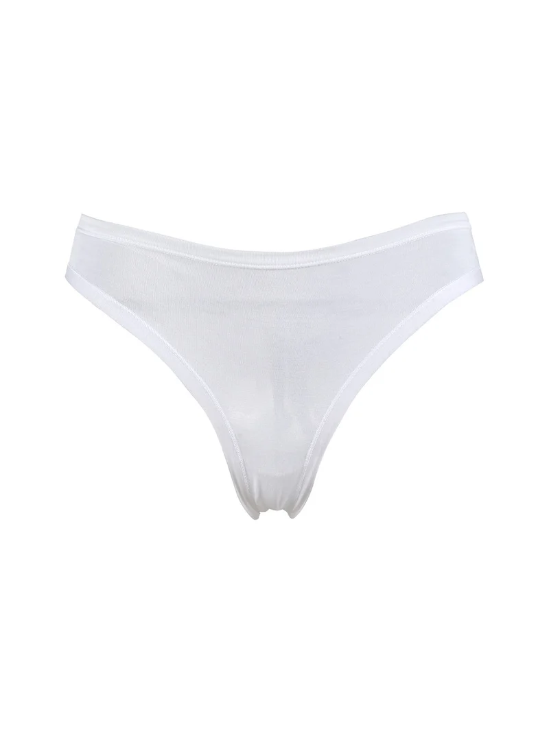 6007 Brasiliana donna in modal - bianco