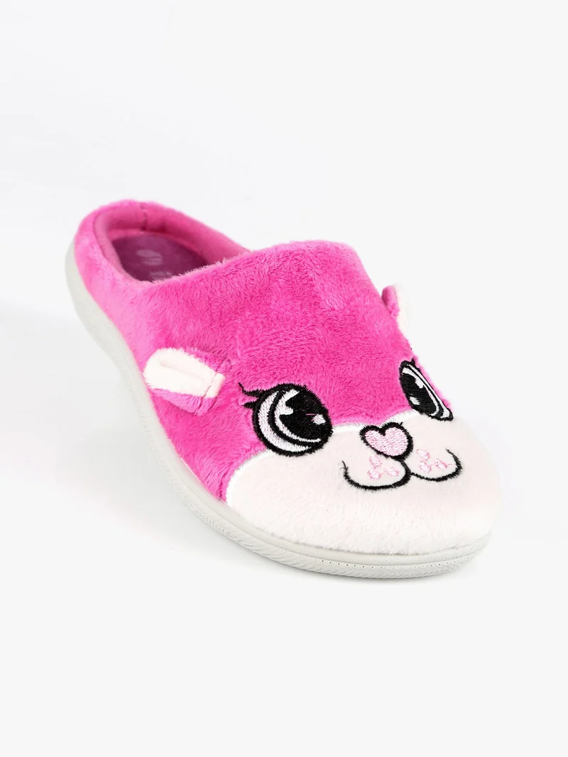 Pantofole morbide da bambina - fucsia
