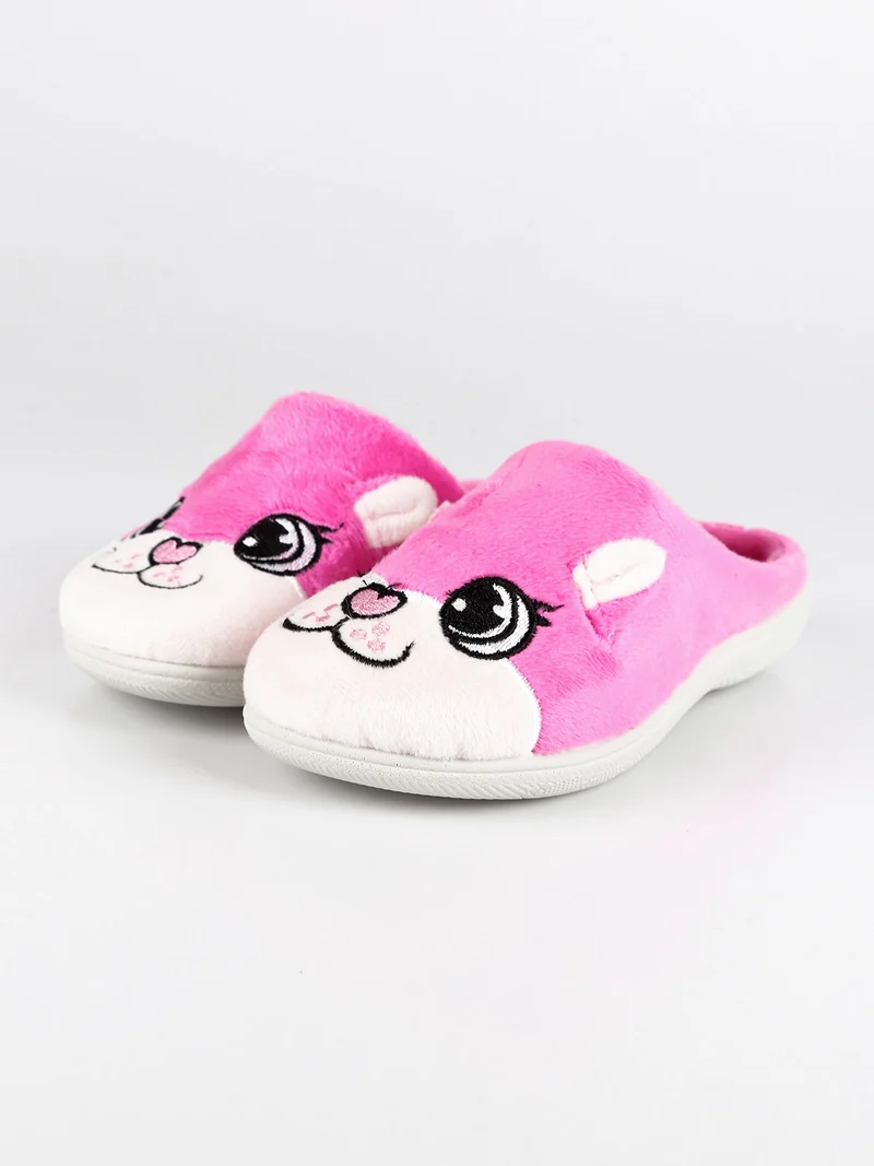 Pantofole morbide da bambina - fucsia