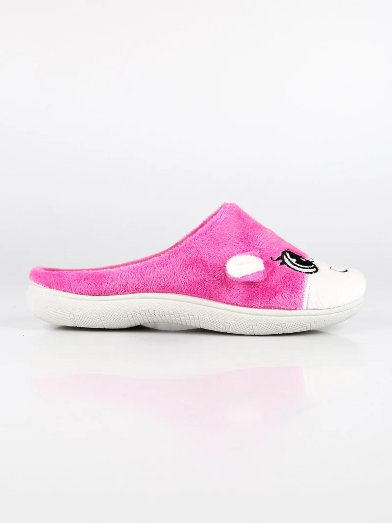 Pantofole morbide da bambina - fucsia