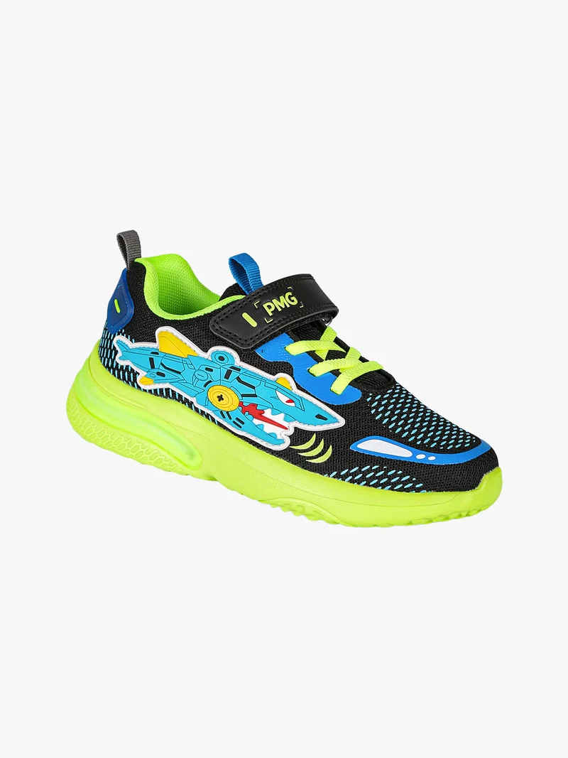 Sneakers da ragazzo con cinturino a strappo - blu scuro