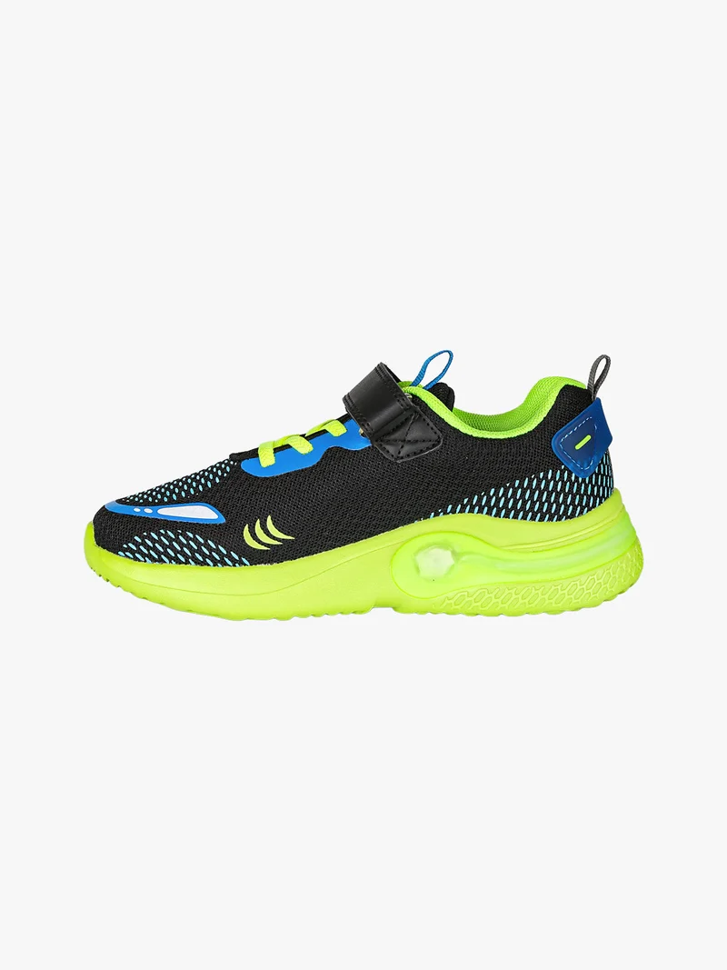 Sneakers da ragazzo con cinturino a strappo - blu scuro