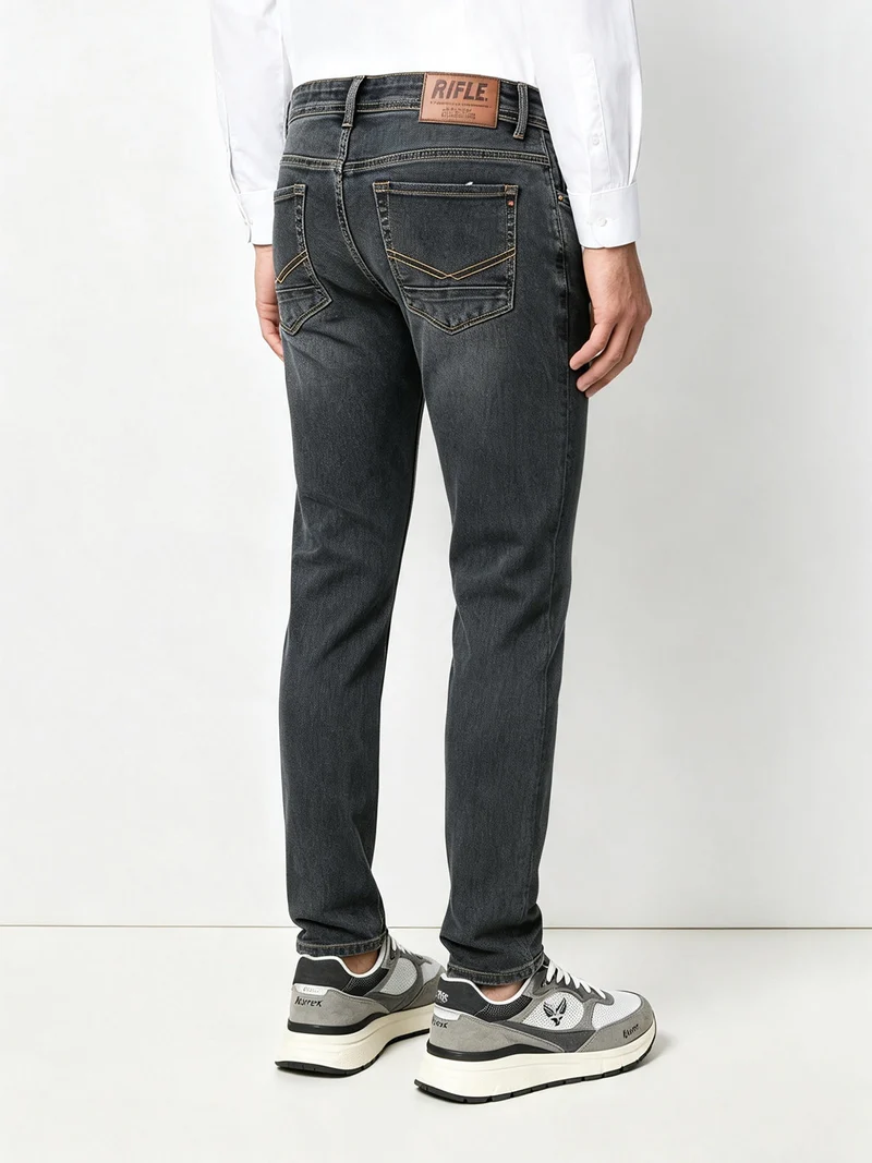 Jeans da uomo regular fit a vita bassa - avion