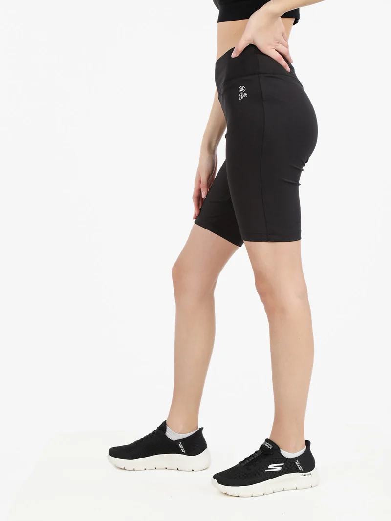 Leggings ciclista da donna - nero