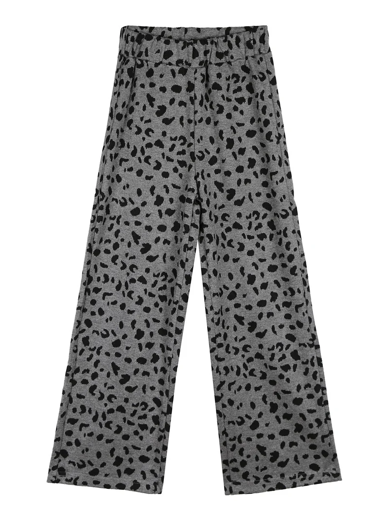 Pantaloni a palazzo da bambina - grigio