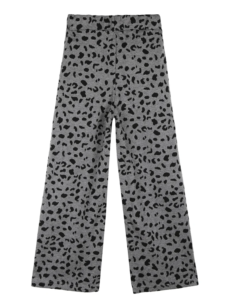 Pantaloni a palazzo da bambina - grigio