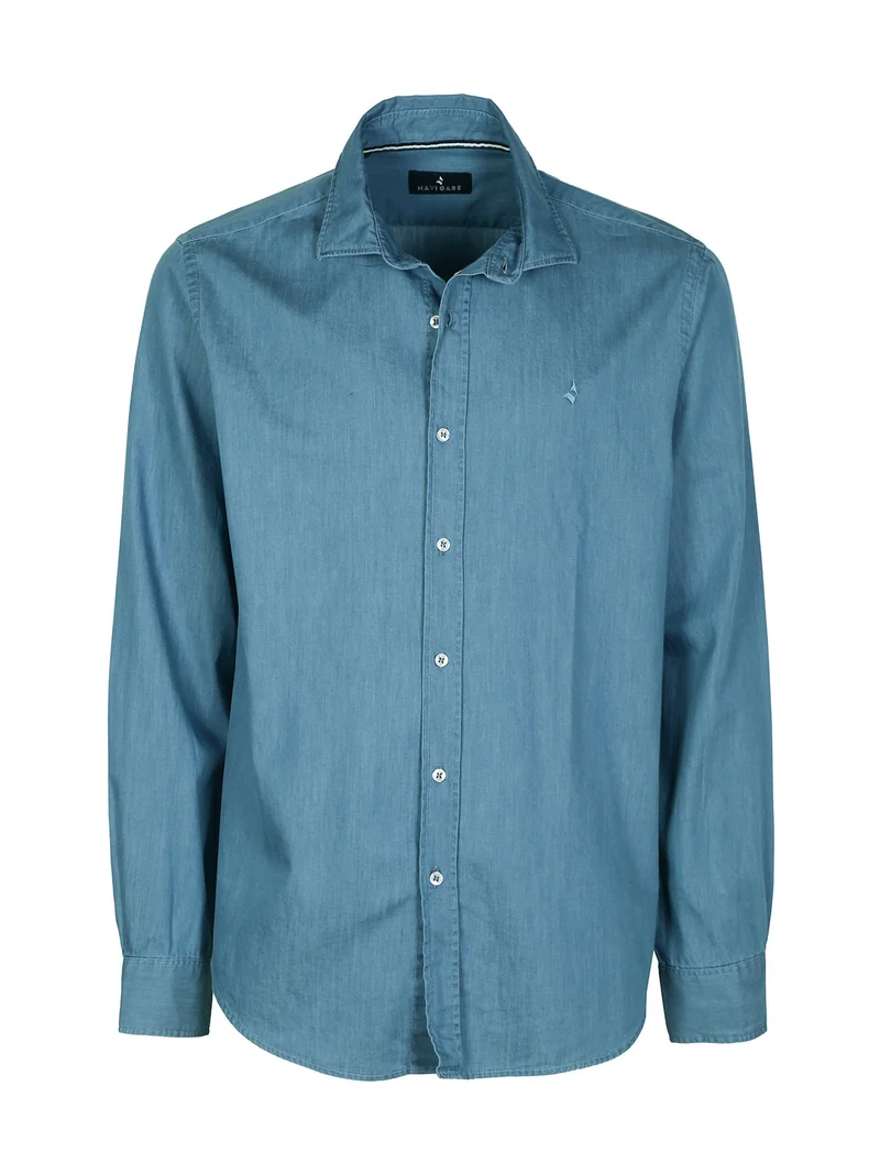 Camicia da uomo in jeans