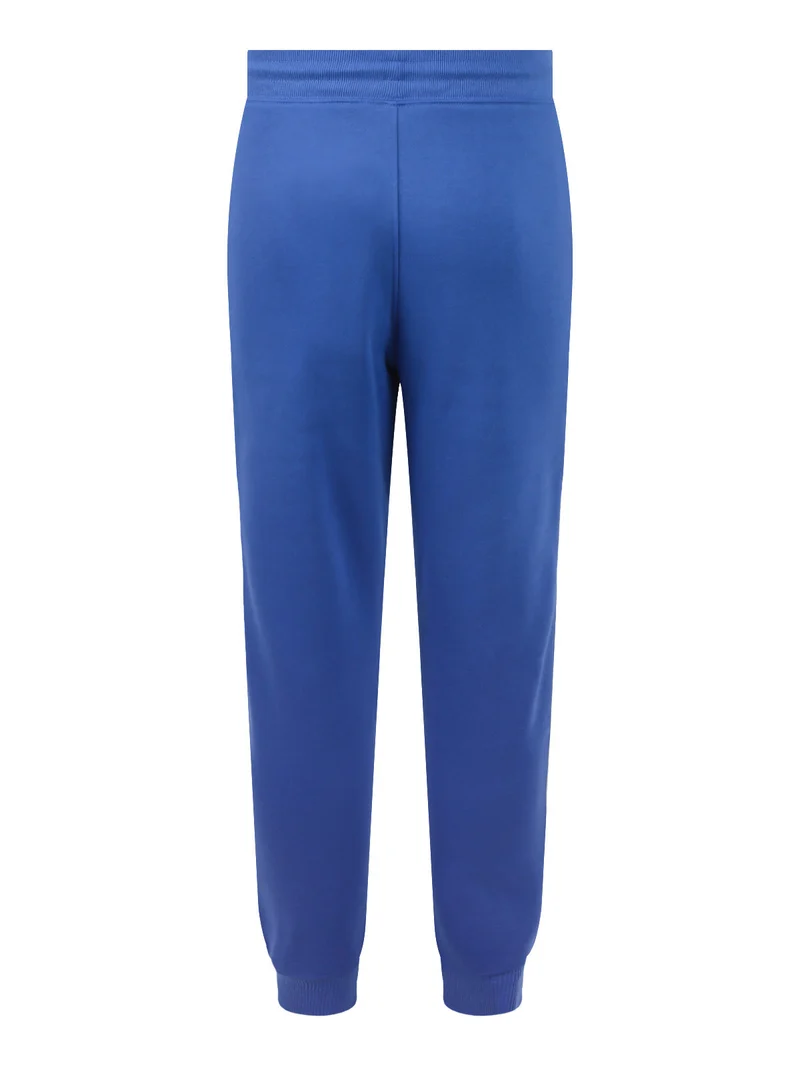 Pantaloni sportivi felpati da uomo - blu