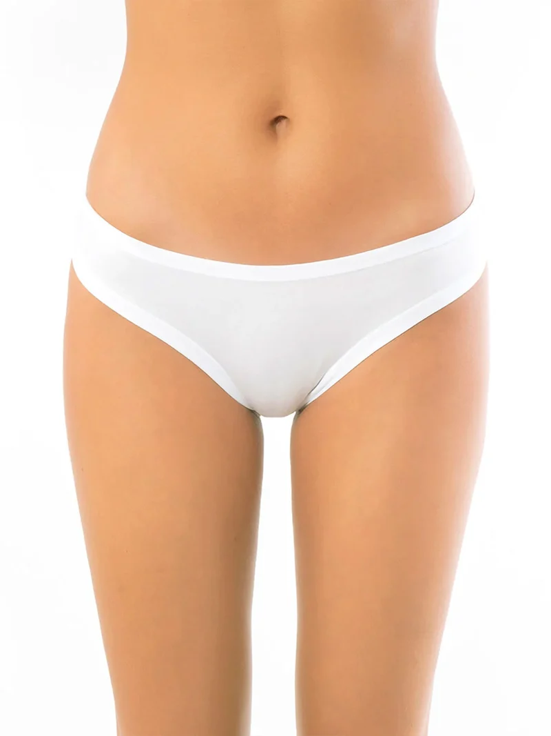 Brasiliana donna in cotone - bianco