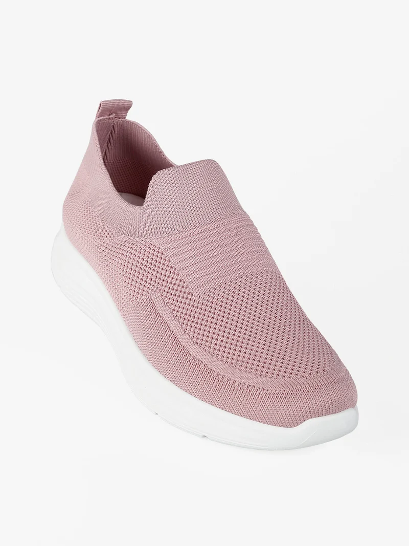 Sneakers donna slip on - rosa