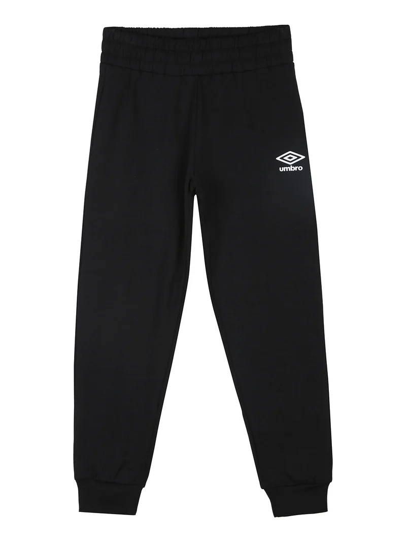 Completo tuta da ragazza 2 pezzi con cappuccio e zip - nero