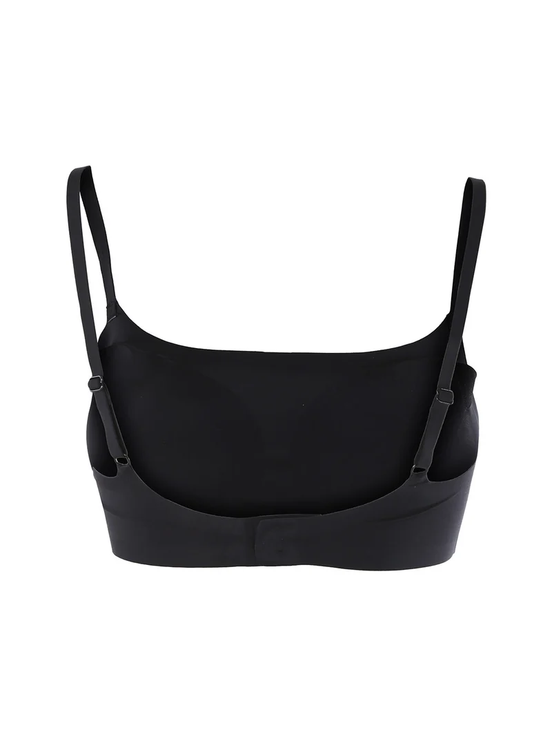 MICROFIT 01701 Brassiere imbottita senza ferretto COPPA B - nero