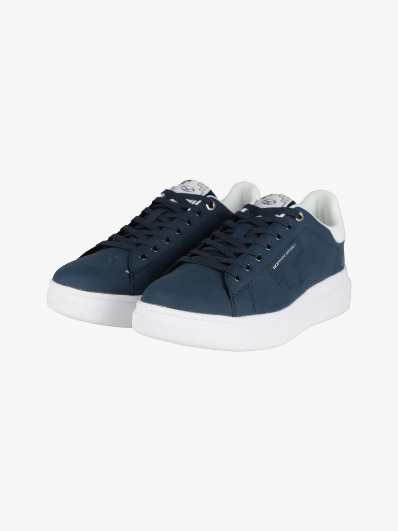 Sneakers uomo bicolor - blu