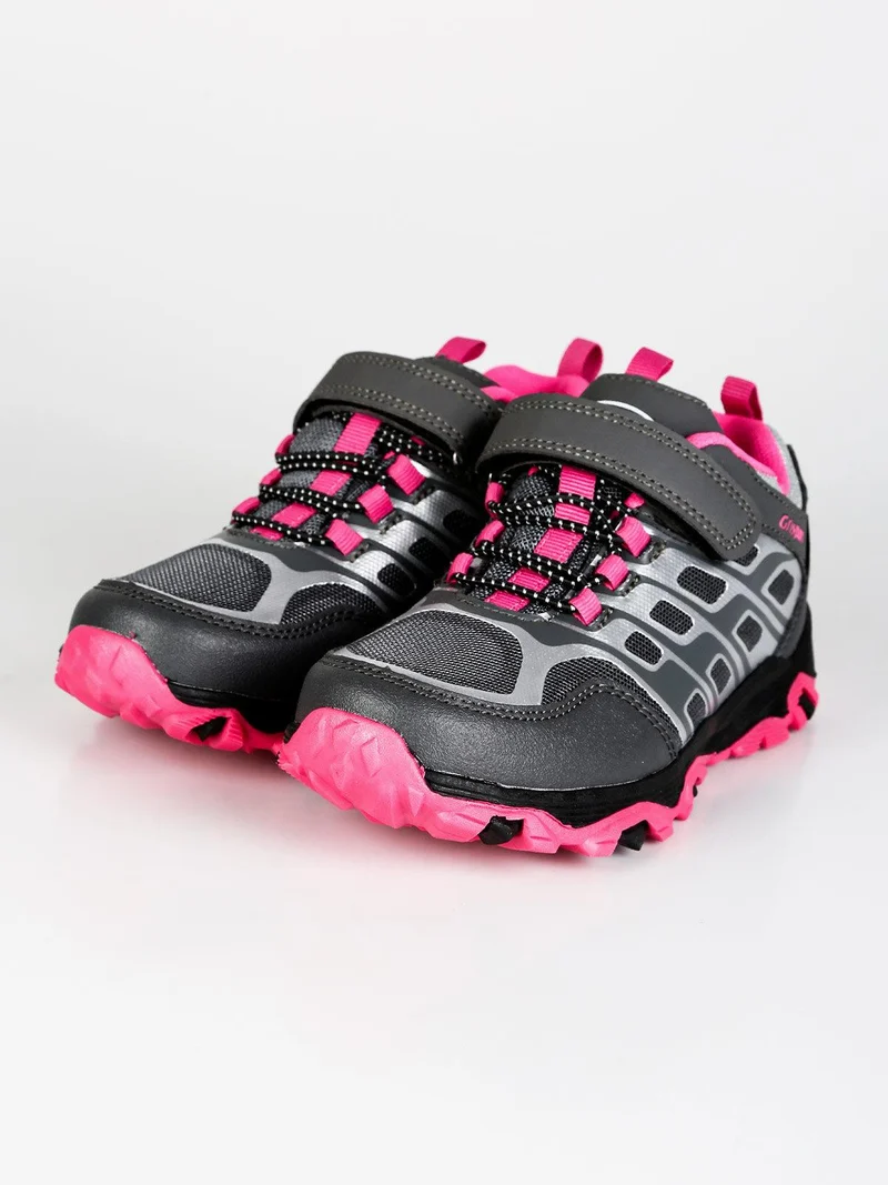 Scarpe trekking da bambina - fucsia