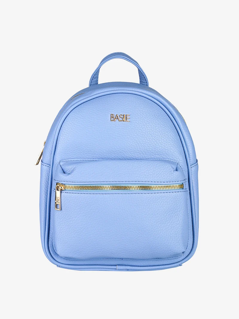 Zainetto donna in ecopelle - azzurro